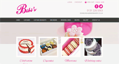 Desktop Screenshot of bibisbakery.co.uk