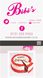 Mobile Screenshot of bibisbakery.co.uk